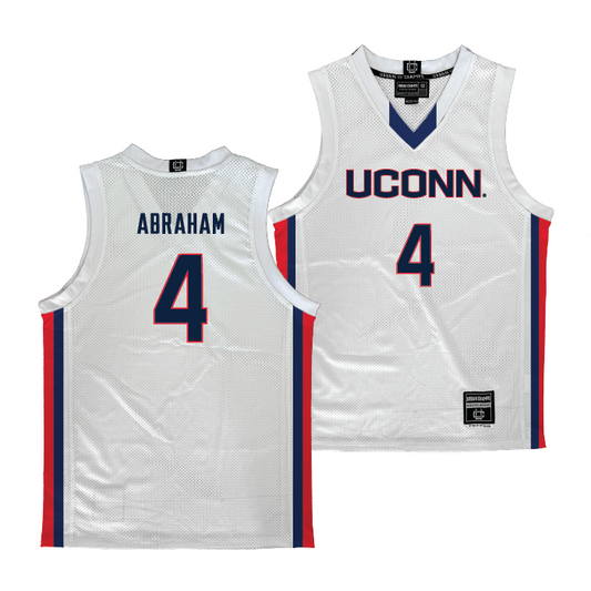 UConn Men's Basketball White Jersey  - Isaiah Abraham