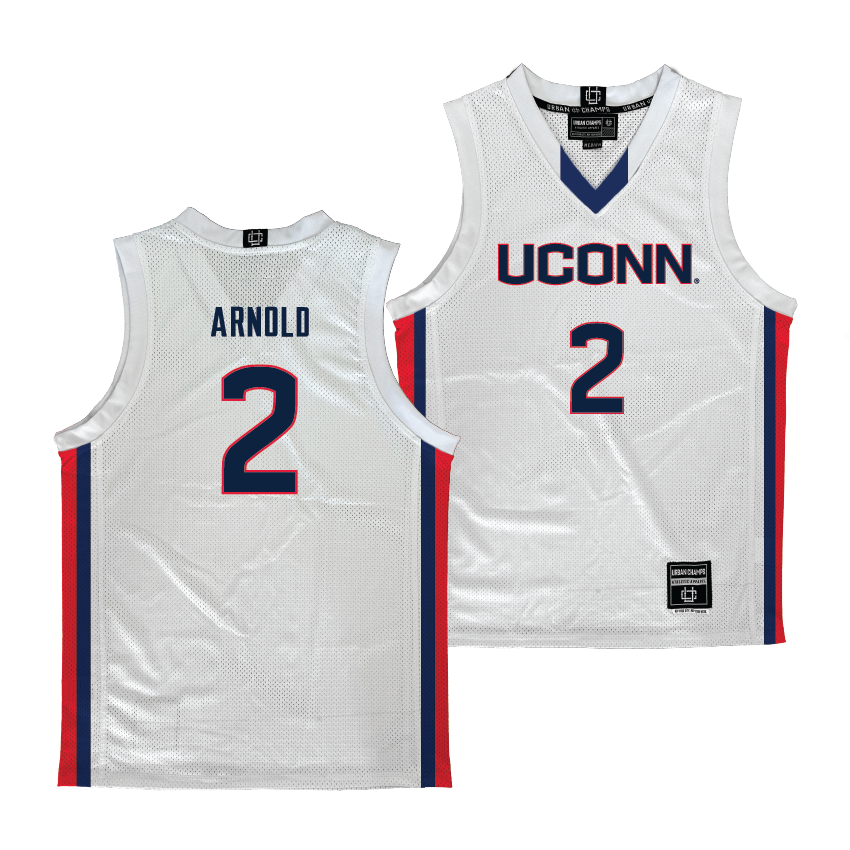 UConn Women's Basketball White Jersey - Kamorea Arnold | #2