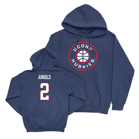 Navy Women's Basketball Hardwood Hoodie - Kamorea Arnold