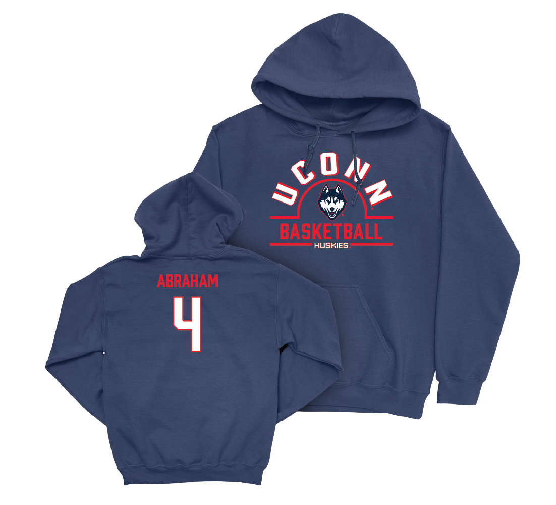 UConn Men's Basketball Arch Navy Hoodie  - Isaiah Abraham