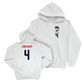 UConn Men's Basketball Logo White Hoodie  - Isaiah Abraham