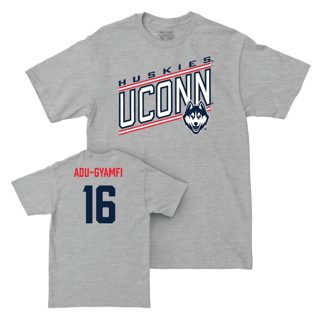 Sport Grey Men's Soccer Vintage Tee  - Kwame Adu-Gyamfi
