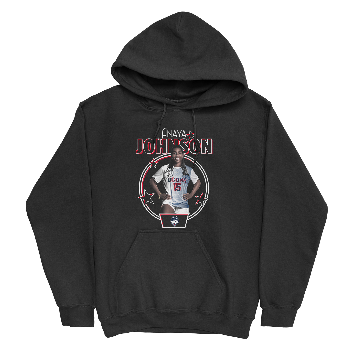 EXCLUSIVE RELEASE: Anaya Johnson Retro 90s Black Hoodie