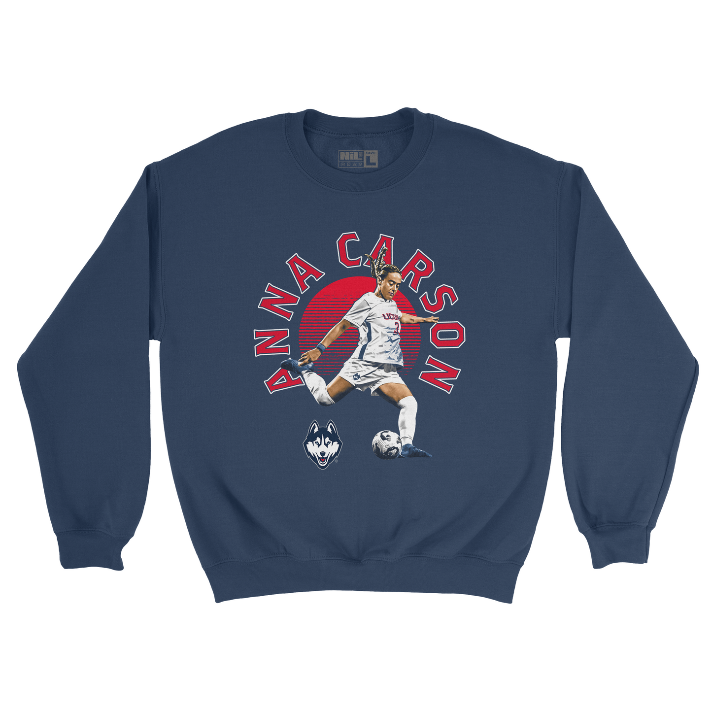 EXCLUSIVE RELEASE: Anna Carson Illustrated Navy Crew