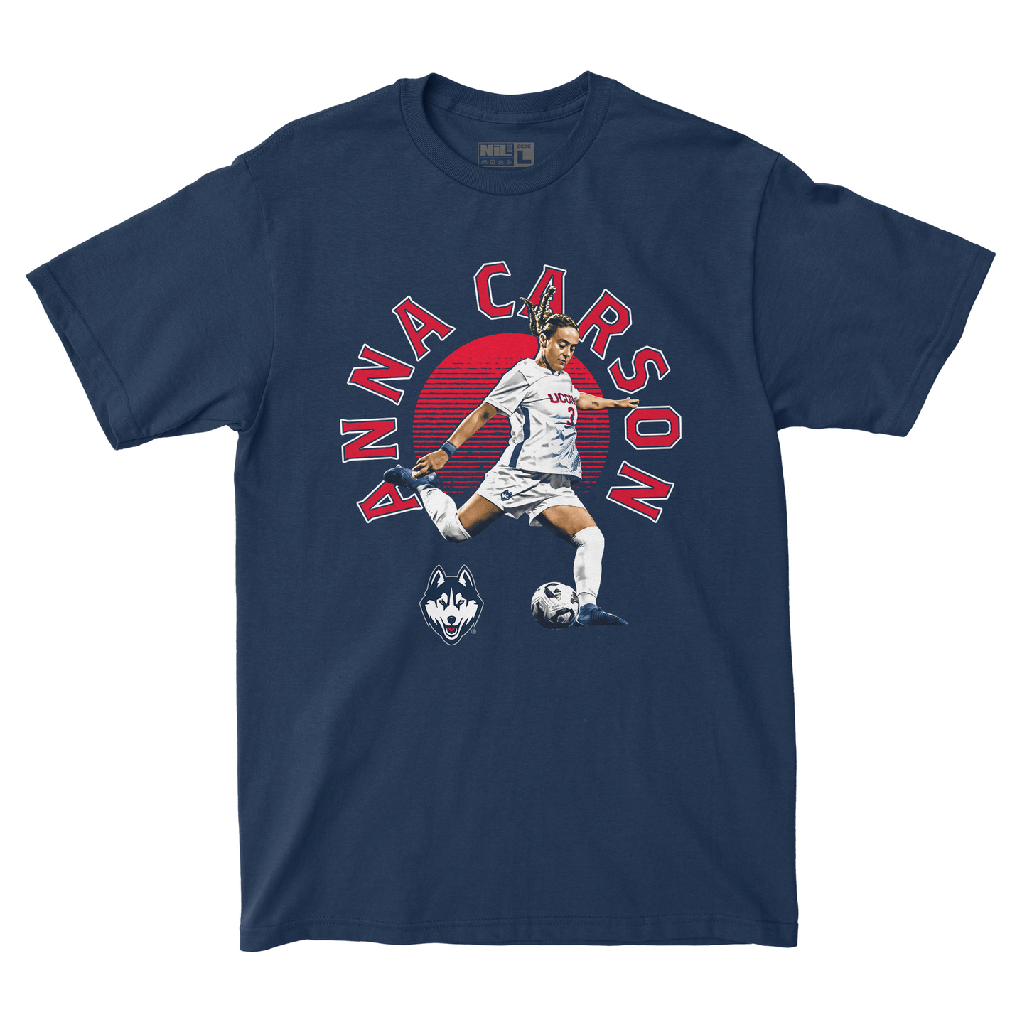 EXCLUSIVE RELEASE: Anna Carson Illustrated Navy Tee