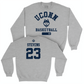 Legacy Collection: UConn Women's Basketball Sport Grey Varsity Crew - Azura Stevens | #23