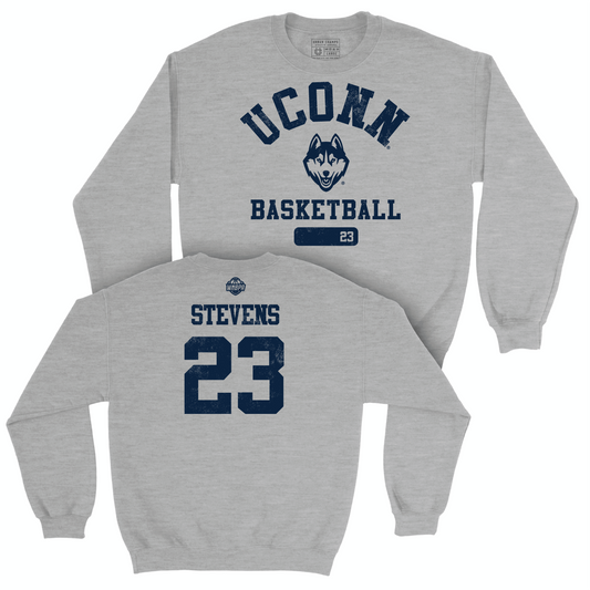 Legacy Collection: UConn Women's Basketball Sport Grey Varsity Crew - Azura Stevens | #23