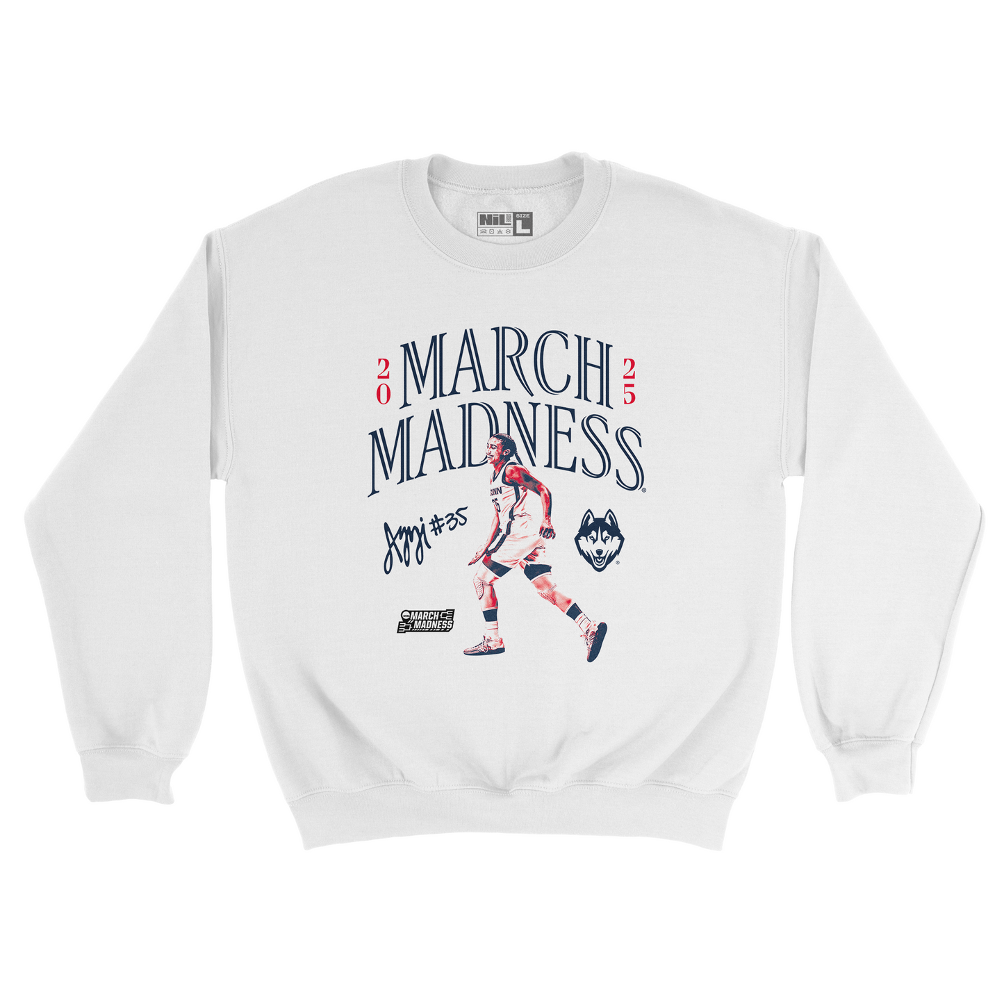 EXCLUSIVE RELEASE: Azzi Fudd March Madness White Crew
