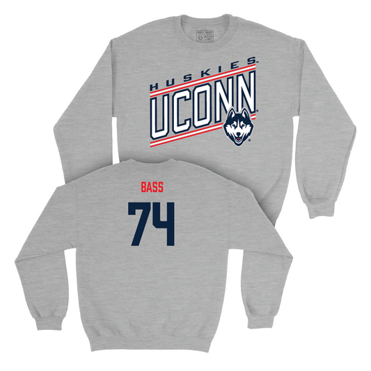 Sport Grey Football Vintage Crewneck  - Jayden Bass