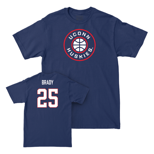 Navy Women's Basketball Hardwood Tee - Ice Brady