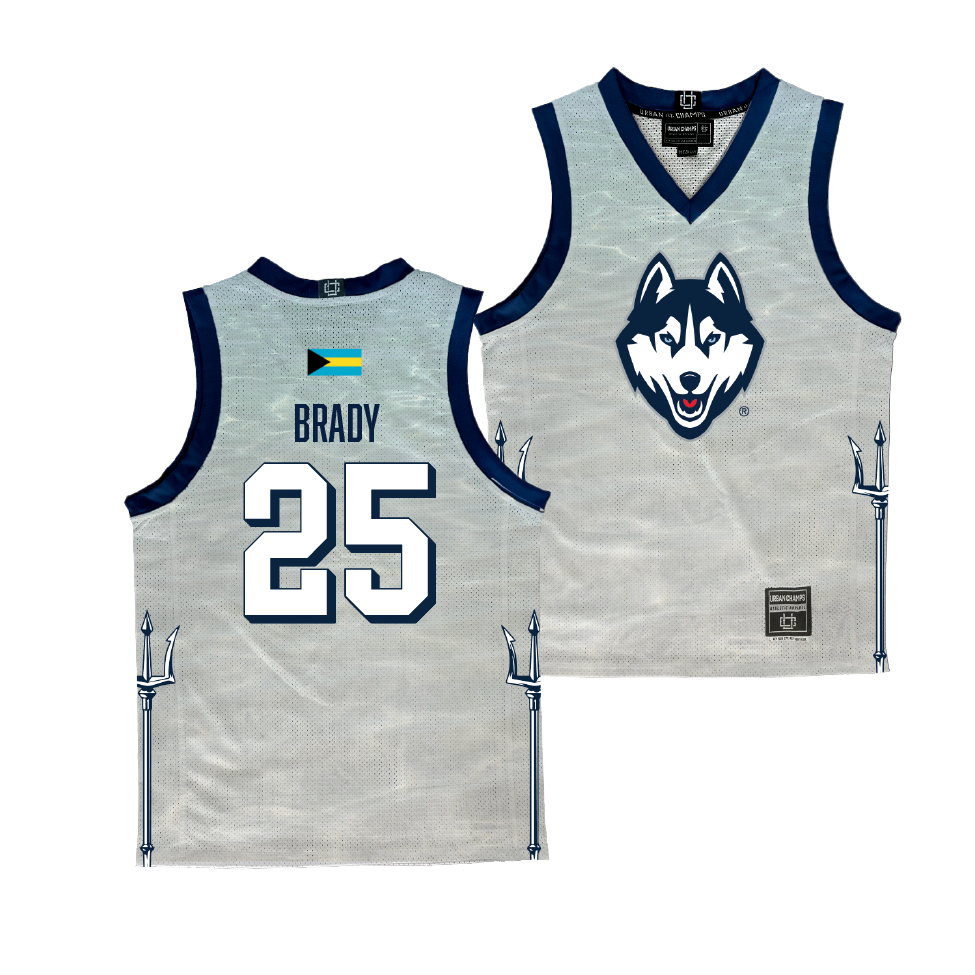 EXCLUSIVE: UConn Bahamas Women's Basketball Jersey - Ice Brady | #25