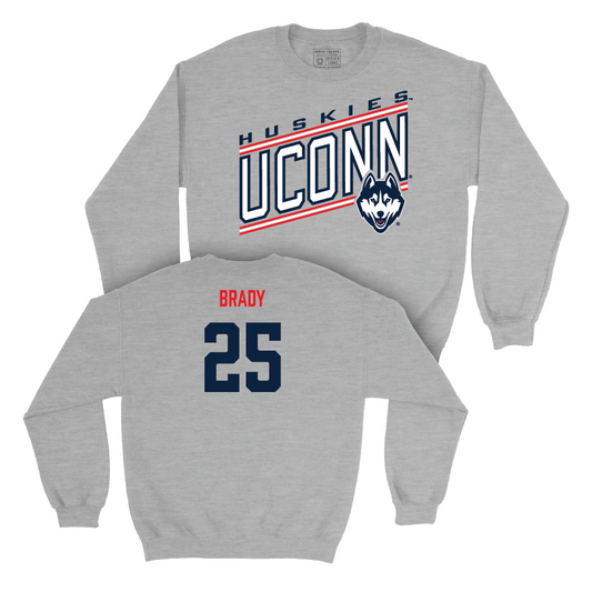 Sport Grey Women's Basketball Vintage Crewneck - Ice Brady