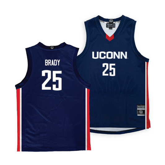 Navy Women's Basketball UConn Jersey - Ice Brady