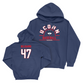 UConn Baseball Arch Navy Hoodie  - Anthony Belisario