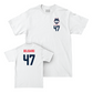 UConn Baseball Logo White Comfort Colors Tee  - Anthony Belisario