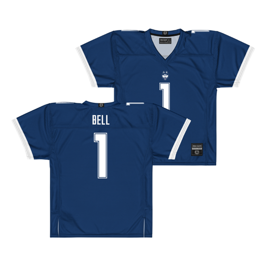 Navy UConn Football Jersey - Skyler Bell