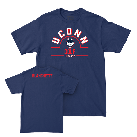 UConn Men's Golf Arch Navy Tee  - Caden Blanchette