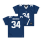 Navy UConn Football Jersey - Carter Boskovich | #34
