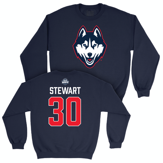 Legacy Collection: UConn Women's Basketball Navy Legacy Crew - Breanna Stewart | #30