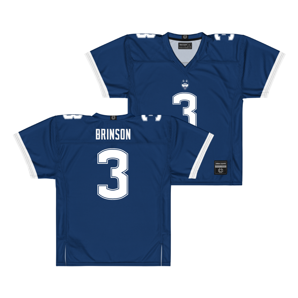 Navy UConn Football Jersey - D'Mon Brinson