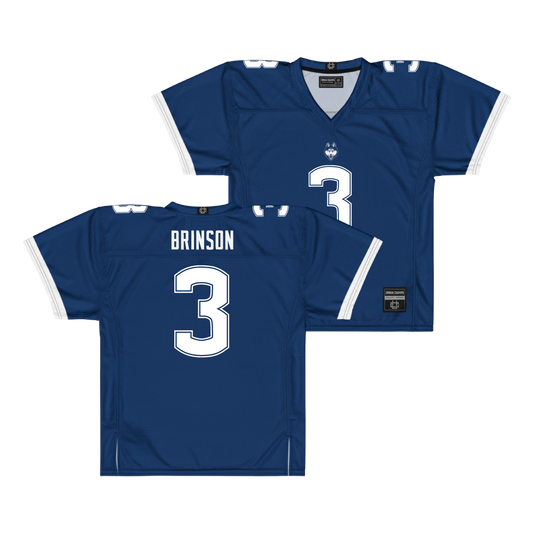 Navy UConn Football Jersey - D'Mon Brinson