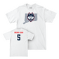 Women's Basketball White Bleed Blue Comfort Colors Tee  - Sherise Brown-Crain