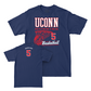 UConn Women's Basketball Hoops Navy Tee  - Sherise Brown-Crain