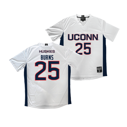 UConn Women's Soccer White Jersey  - Grace Burns