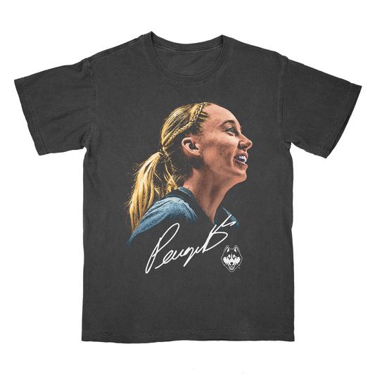 EXCLUSIVE RELEASE: Paige Bueckers Portrait Black Tee