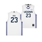 UConn White/Purple Basketball Jersey - Morgan Cheli | #23