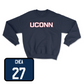Navy Football UConn Crewneck Youth Large / Alfred Chea | #27