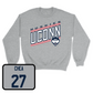 Sport Grey Football Vintage Crewneck Youth Large / Alfred Chea | #27