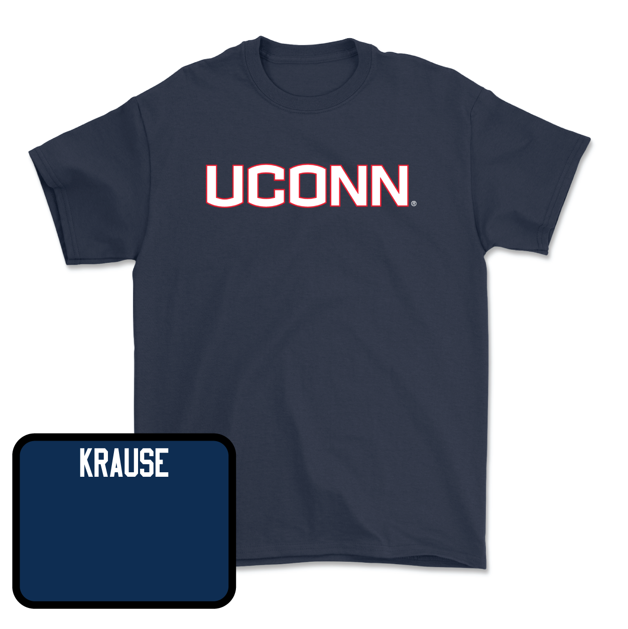 Navy Men's Track & Field UConn Tee Youth Large / Alex Krause | #