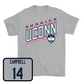 Sport Grey Women's Ice Hockey Vintage Tee Youth Large / Brooke Campbell | #14