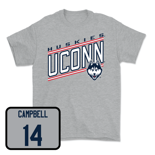 Sport Grey Women's Ice Hockey Vintage Tee Youth Small / Brooke Campbell | #14