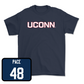 Navy Football UConn Tee 2X-Large / Connor Pace | #48