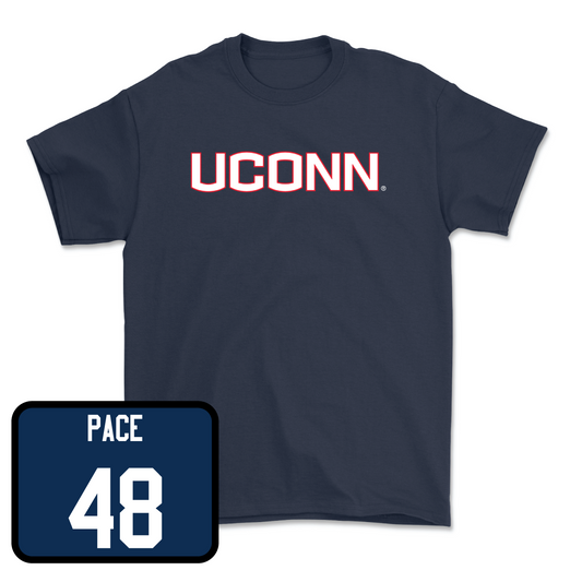 Navy Football UConn Tee Youth Small / Connor Pace | #48