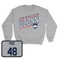 Sport Grey Football Vintage Crewneck Youth Large / Connor Pace | #48