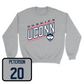 Sport Grey Women's Ice Hockey Vintage Crewneck Youth Large / Claire Peterson | #20