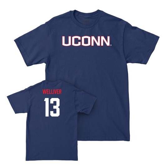 Navy Football UConn Tee - Cole Welliver Small