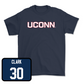 Navy Football UConn Tee Medium / Hunter Clark | #30
