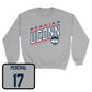 Sport Grey Women's Volleyball Vintage Crewneck 3X-Large / Jessica Perry | #11