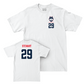UConn Men's Basketball Logo White Comfort Colors Tee - Jaylin Stewart | #3 Small