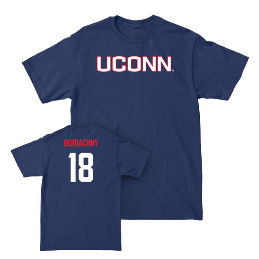 Navy Women's Ice Hockey UConn Tee - Maya Serdachny Small