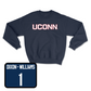 Navy Football UConn Crewneck Medium / Malik Dixon-Williams | #1