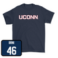 Navy Baseball UConn Tee Youth Medium / Niko Brini | #46