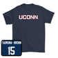 Navy Football UConn Tee Medium / Tui Faumuina-Brown | #15