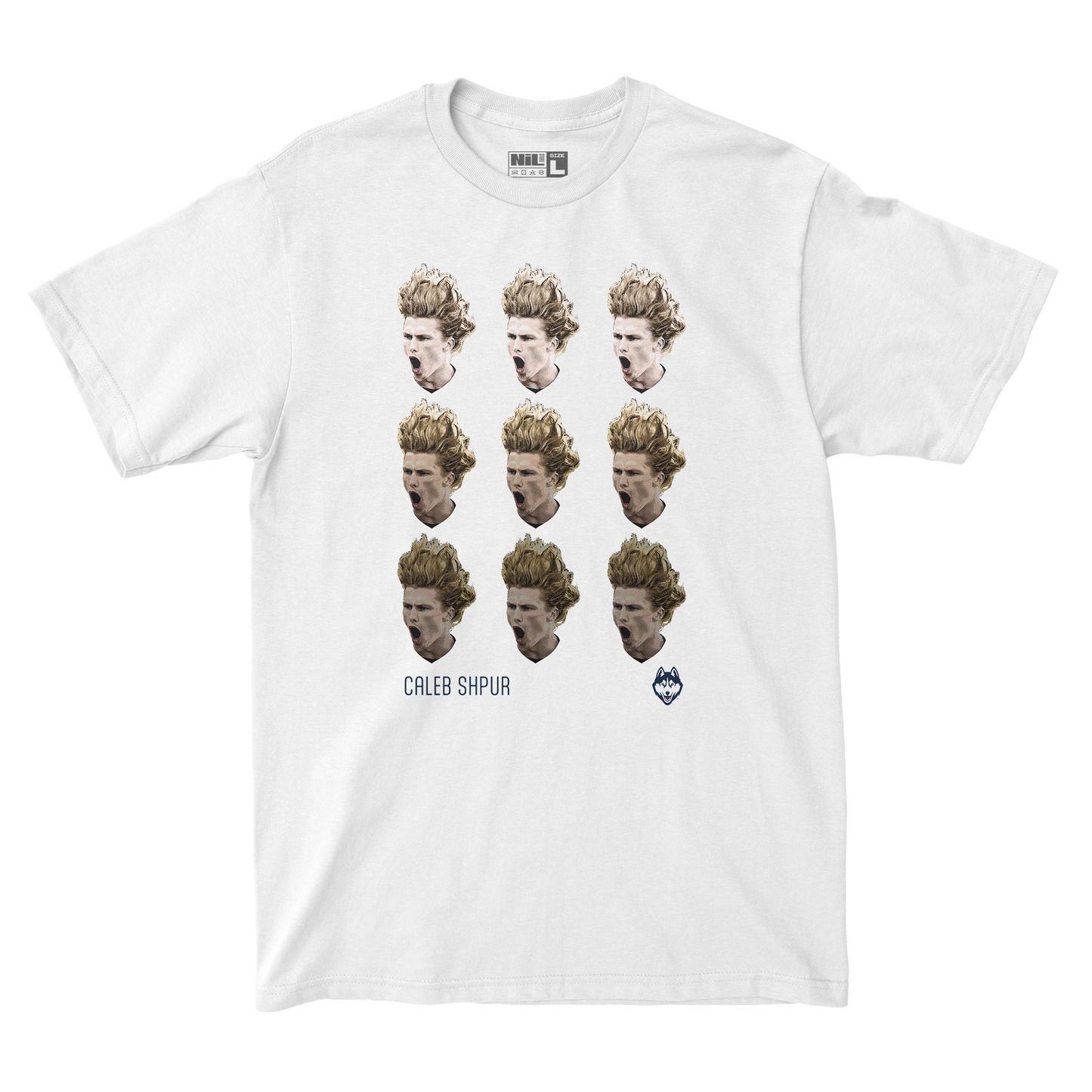 EXCLUSIVE RELEASE: Caleb Shpur Portrait White Tee
