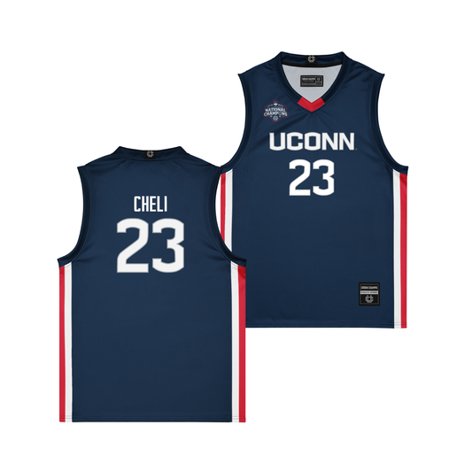 UConn National Champions NIL Basketball Jersey - Morgan Cheli