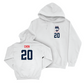 UConn Women's Basketball Logo White Hoodie  - Kaitlyn Chen